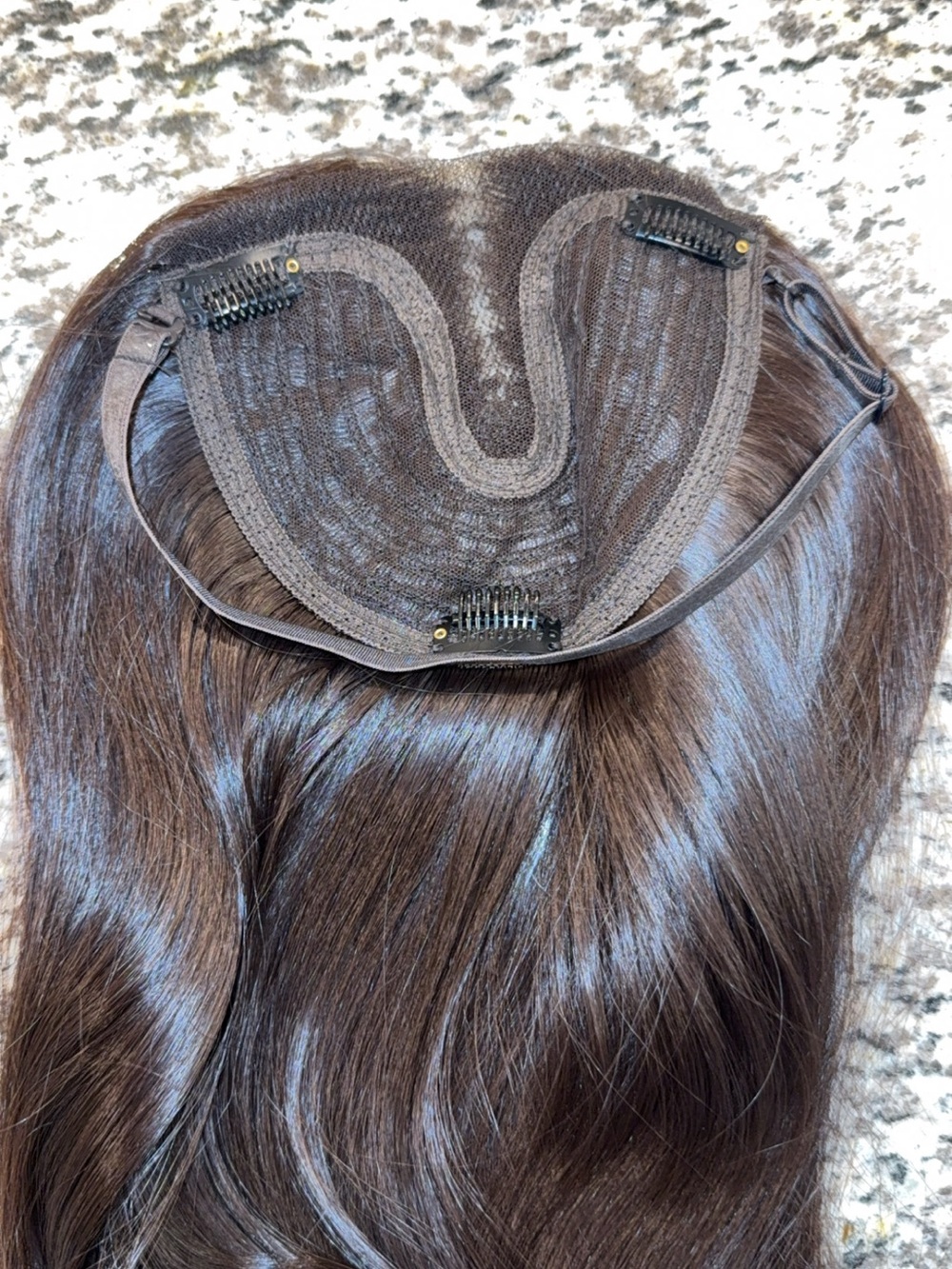 Isaic Hair Topper Dark Brown - Picture 4 of 4